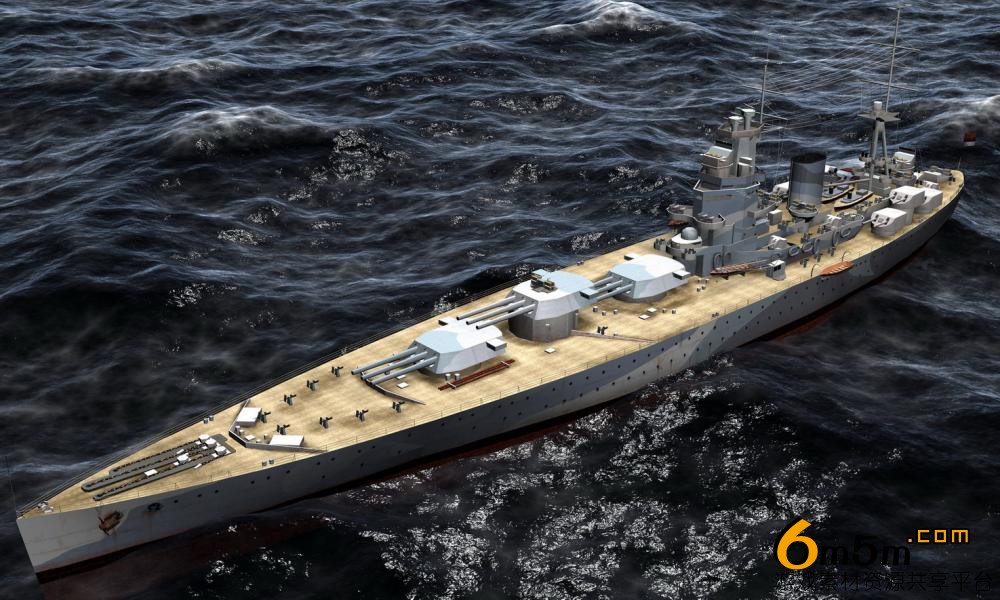 华安纳尔逊军舰模型